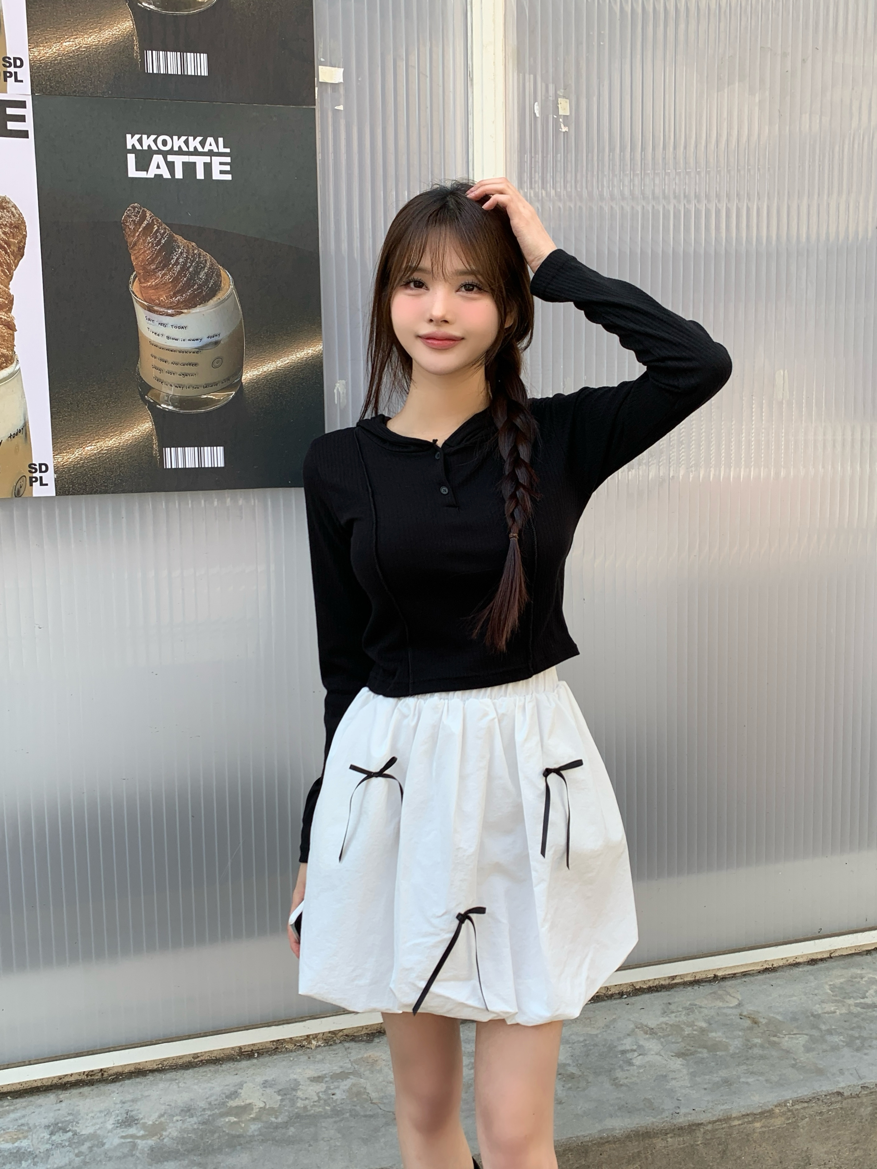 Rose メニーリボンバルーンミニスカート 5L メニーリボンバルーンミニスカート【大きいサイズ有